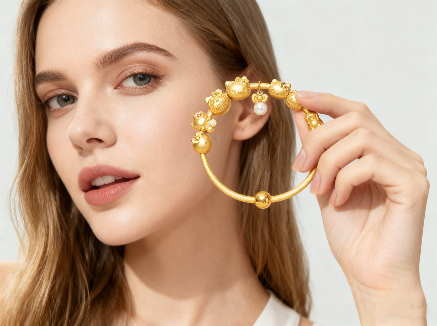 hello kitty 18k gold